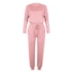 thumbnail image 4 of ICHUANYI Liquidación Conjuntos sueltos de dos piezas para mujer Tops de manga larga sólidos Chaleco Pantalones casuales Chándal ICHUANYI WER2023082202443, 4 of 9