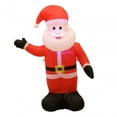 thumbnail image 2 of 120cm Christmas Santa Claus Inflatable Decoration US 110V for Holiday Season, 2 of 8