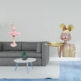 thumbnail image 2 of Figura de bailarina de resina con bandeja para guardar llaves, decoración artística moderna, adorno creativo para oficina, estudio, dormitorio, mesa,, 2 of 8