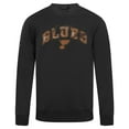 thumbnail image 2 of Men's-Levelwear  Black St. Louis Blues Pullover Crewneck Sweatshirt, 2 of 3