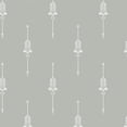 thumbnail image 2 of 3S Brother's Kitchen Valance BOHO Printed Set of 3 Hanging Rod Pocket & Back Tab Window Décor Valances Tiers Café Curtains -Made in Turkey 0035( Grey 50"x14" Valance - 2 Tiers 24"x36"), 2 of 4