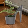 thumbnail image 2 of Flowerpots with Dish Ceramic, Desktop Plastic High Heel Shaped Flower Pot and Floor Standing Patterned Horticultural Flower Pot Stylish and Versatile Containers, Flower Pots, 2 of 7