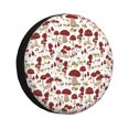 thumbnail image 1 of Fotbe Mushroom Funda de Llanta de Repuesto con Estampado, Engrosada, Ajuste Universal para Jeep, Remolque, RV, SUV, Camión-16 inch, 1 of 6