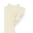 thumbnail image 3 of Wonder Nation Girls Short Sleeve Knit Ruffle Top, Sizes 4-18 & Plus, 3 of 3
