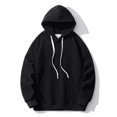 thumbnail image 2 of Vedolay Hoodies for Men 2023 Printed Stand Up Collar Long Sleeve Men's Hoodies Sweater Black,2XL, 2 of 4