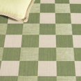 thumbnail image 6 of SAFAVIEH Courtyard Talbot Checkered Indoor/Outdoor Area Rug, Green/Sage, 2'7" x 5', 6 of 8
