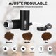 thumbnail image 4 of Molino de Café Manual Acero Inoxidable, Moledor de Café en Grano con Burr de Cerámica Ajustable, Portátil para Oficina, Hogar, Camping (Negro), 4 of 8