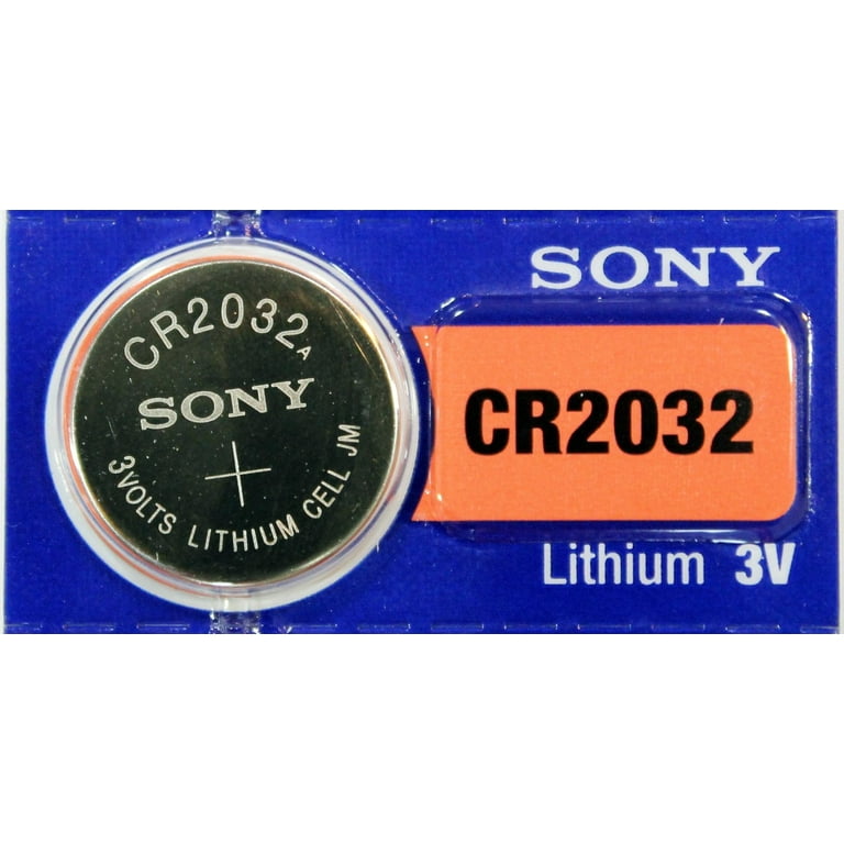 Sony CR2032 3 Volt Lithium Coin Watch Batteries (3 Batteries)