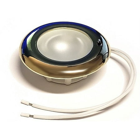 

Bee Green FriLight Nova 3-Way Dimmable LED Clip Mount Light With Gold Trim & Switch - Warm White