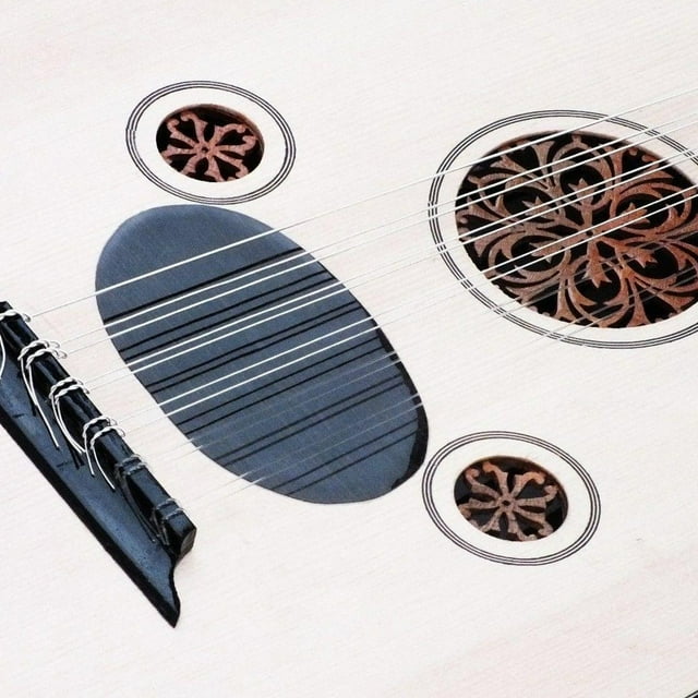 Oud Strings,Clear Nylon Silver Plated Oud Strings Oud Strings Striking Appearance