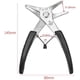 thumbnail image 1 of 1 unidad de acero interior Circlip y exterior Circlip Alicates mango negro Feliz Sencillez, 1 of 4