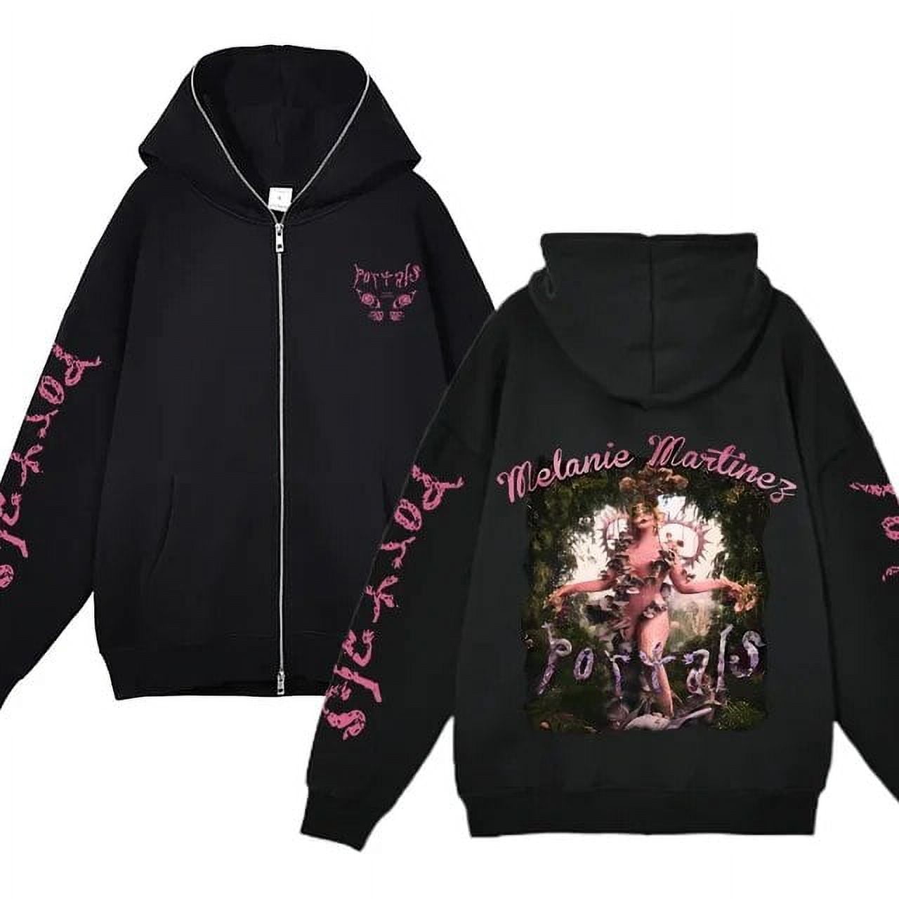 Melanie Martinez Zip-up Jackets Rapper Female Singer Hoodie