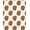 Brown, Pattern 4, variant on ODIKA 4'x6' Machine Washable Non-Slip Area Rug, Wild Essence Featuring Abstract Animal Inspired Spots and Freeform High Traffic Rug, Brown, 313141