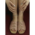 thumbnail image 2 of Daisy Doe Raffia Square Toe Flats, 2 of 11