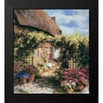 thumbnail image 2 of Unknown 12x13 Black Modern Framed Museum Art Print Titled - Thatched Cottage, 2 of 5