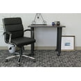thumbnail image 3 of Boss Office Products CaressoftPlus Executive Mid-Back Chair in Black, 3 of 10