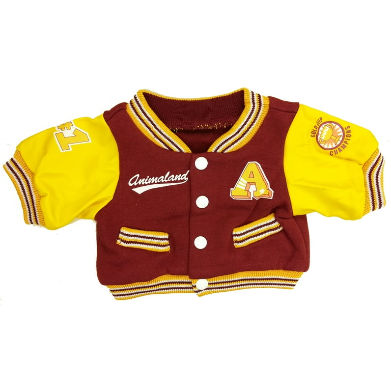 Red Letterman Jacket Fits Most 14