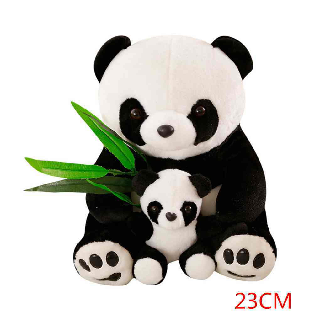 18 CM Sitting PANDA BEAR Stuffed Animal Plush Soft Toy Pillow Doll Cushion Gift 