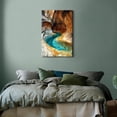 thumbnail image 6 of HFDF Canvas Print Wall Art Pastel Grunge Watercolor Gray Landscape Abstract Shapes Illustrations Modern Art Decorative Minimalism Multicolor Calm/Zen for Living Room, , Office - 11x14inch Framed, 6 of 6
