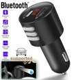 thumbnail image 2 of 3.4A Adaptador Cargador Reproductor FM USB Transmisor MP3 Radio Bluetooth Coche Inalámbrico Coche Bluetooth MP3, 2 of 8