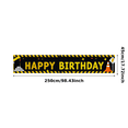 thumbnail image 3 of Construction Themed Happy Birthday Banner Party Decoration Background Backdrop Photography Props for Birthday Parties Family Gatherings Photo Shoots Kids Events Celebration Decorations, 3 of 7