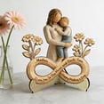 thumbnail image 6 of Wooden Desk Decor Ornament Inspirational Family Quote Tabletop Display Decoration Wooden Stand Keepsake Minimalist Home Office Shelf Decor Piece For Living Room Bedroom Desk Use, 6 of 6