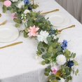 thumbnail image 6 of Artificial Daisy And Eucalyptus Leaf Vine With Butterfly 6 2Ft Home Decoration For Weddings And Special Events, 6 of 8