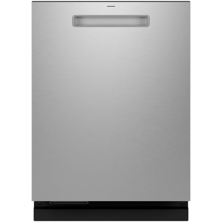 GE Profile - 24" Top Control Smart Built-In Stainless Steel Tub Dishwasher with 3rd Rack, Microban Protection and 42 dBA - Stainless Steel