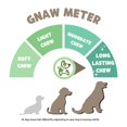 Nature Gnaws USA Steer OIF8 Sticks for Dogs 57" (8oz) Mixed