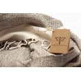 thumbnail image 3 of Smyrna Farmhouse Beige Solid 100% Cotton Throw, 60" x 80", 3 of 7