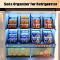 thumbnail image 2 of Organizador de alimentos enlatados Sonyabecca, apilable, paquete de 4, negro, 2 of 9