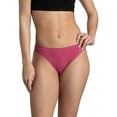 thumbnail image 3 of Fruit of the Loom Women's Seamless Underwear, No Show Panties, Multiple Styles, 4‑Way Stretch, 6-Pack, Sizes S-2XL, 3 of 11