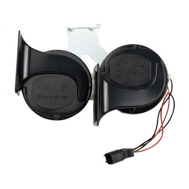 Horn 2 Piece Set - Compatible with 2007 - 2014 Ford Edge 2008 2009 2010 2011 2012 2013