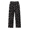thumbnail image 4 of Womens Fuzzy Pajama Pants Plush Pajama Bottoms Pants Cute Plush Pants, Elastic Waist, Wide Leg, Fluffy Pajama Pants, 4 of 9