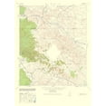 thumbnail image 2 of USGS 24x32 Gold Ornate Wood Framed with Double Matting Museum Art Print Titled - Mt Palomar California Quad - USGS 1962, 2 of 4
