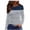 Navy, variant on zbxnLI Women's Long Sleeve Tshirt Crew Neck Striped Casual Shirts Tops Fall Loose Fashion Lightweight Blouses