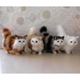 thumbnail image 3 of pitrice Fluffy Plush Cat Stuffed Animal Toy Creative Christmas Birthday Gift, 3 of 3
