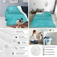 thumbnail image 7 of Turquoise Blue Teal Green Cyan-Blanket Super Soft Throw Blanket for Couch Bed Sofa Cozy Flannel Fuzzy Blanket Plush Throw Blankets for Women Men Gifts Travel Blanket for All Seasons, 60"x50", 7 of 7