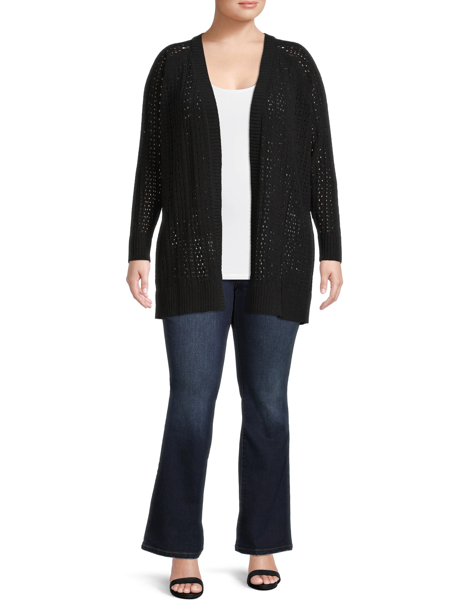 Terra & Sky Women's Plus Size Bootcut Jeans