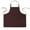 Brown, variant on SENRISE Unisex Apron with 2 Front Pocket for Cooking BBQ Painting Gardening Kitchen Restaurant Adults