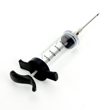 Flavor Injector, Deluxe Jelly Marinade Meat Injector Needle -