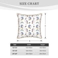 thumbnail image 2 of KLL Funny Kawaii Unicorns Dancing Decorative Throw Pillow Covers Velvet Soft for Couch Sofa Bedroom Living Room Outdoor (No pillow core)- 18"x18", 2 of 5
