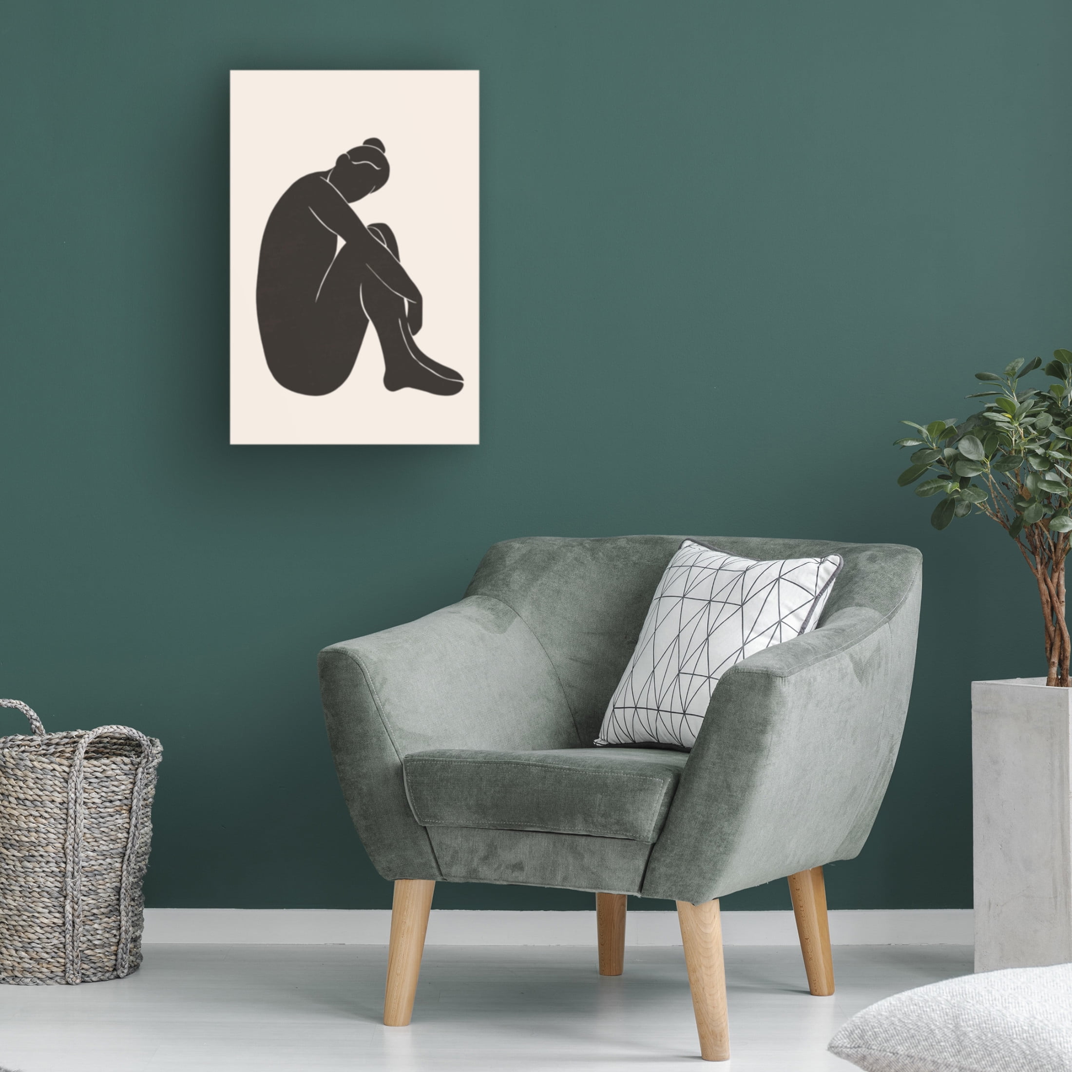 Trademark Fine Art jay stanley  Henri Matisse Woman 1 Canvas Wall Art