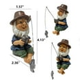 thumbnail image 2 of Holocky Full Color Fishing Gnome Statue  Perfect Outdoor Garden Patio Decor, 2 of 6