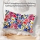 thumbnail image 4 of Funda de almohada con estampado digital de flores para niños, funda de almohada de satén Gonzo, funda de almohada infantil con estampado digital de flores de verano, 4 of 8