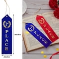 thumbnail image 2 of Award Ribbons Outus 300 piezas para primer, segundo y tercer lugar con tarjeta azul, roja y blanca, 2 of 7