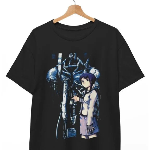 Reprint Rare LAIN T-Shirt, LAIN Serial Experiments Shirt, Anime Merch, Otaku, Unisex Tee