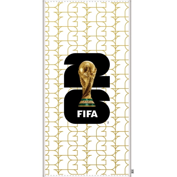 FIFA 2026 SERVIETTE BLANCHE AVEC EMBLEME