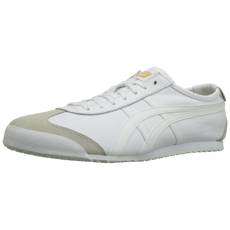 DL408-0101: Onitsuka Tiger 66 White/White Fashion Sneaker (White/White, 7 D(M) US Men) - Walmart.com
