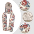 thumbnail image 6 of BZSMCE Warm Fleece Hood Scarf Wrap 0_0 (2) Pattern, 6 of 7